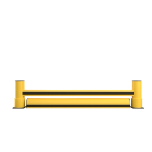1R Delta Rack End Barrier + Kerb