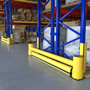 1R Zeta Rack End Barrier + Kerb