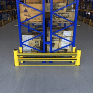 2R Delta Rack End Barrier