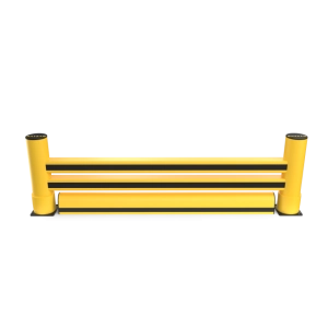 2R Delta Rack End Barrier + Kerb