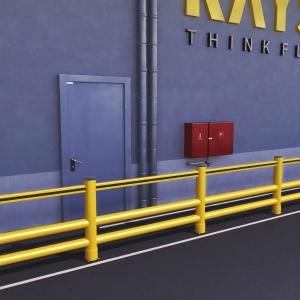 2R Barrier Hand Rail