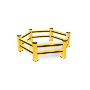 2R Column Barrier Hexagon