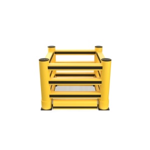 3R Column Barrier + Kerb