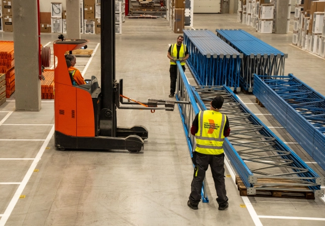 BMS – Relocation and Reconfiguration of Pallet Racking