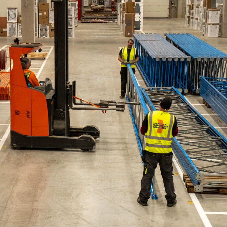 BMS – Relocation and Reconfiguration of Pallet Racking