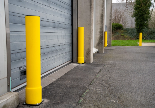Impact protection for warehouse and pedestrian zones at LKQ