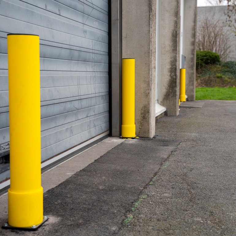Impact protection for warehouse and pedestrian zones at LKQ