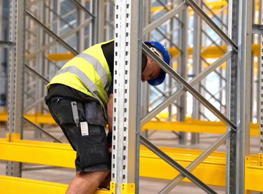 How often should a rack be inspected?