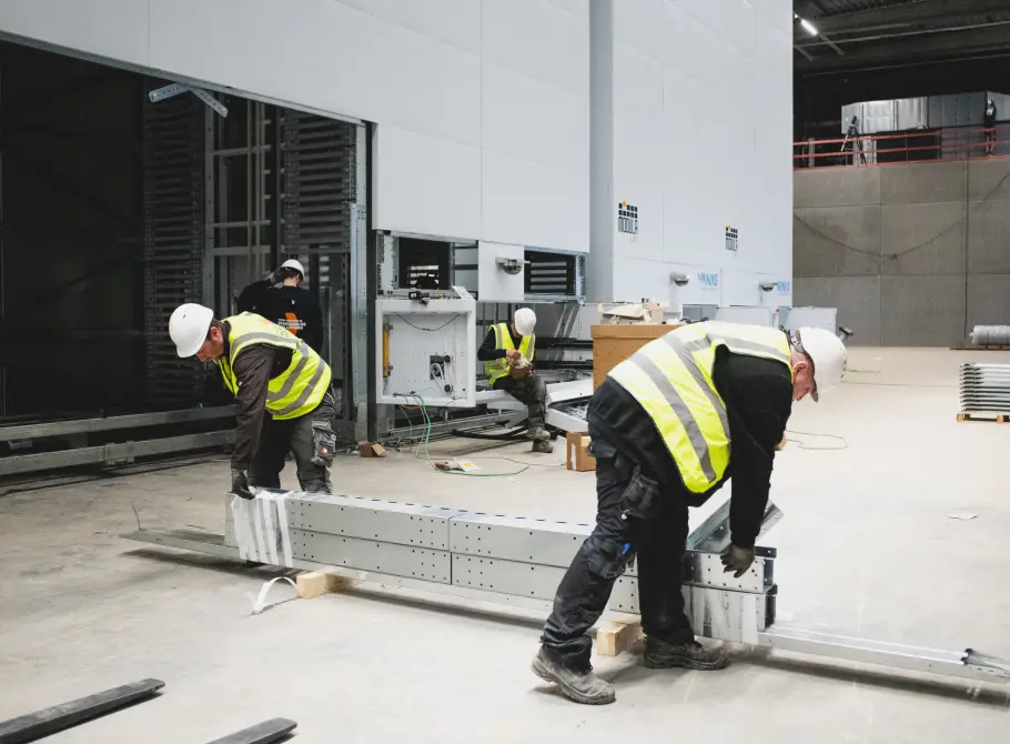 A vertical solution for maximum space utilisation