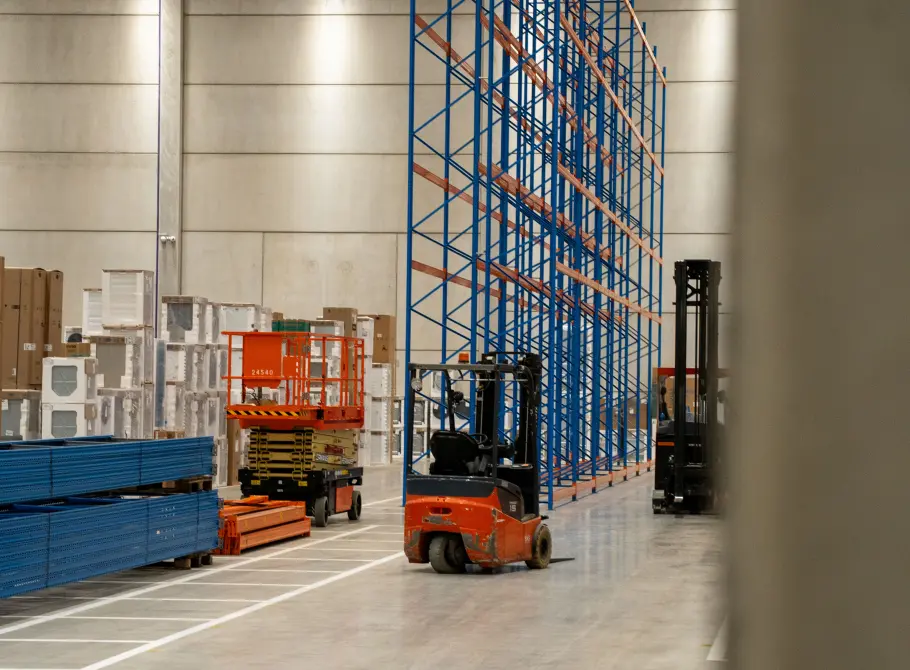 Why does impact damage occur, and when is more than racking protection needed?