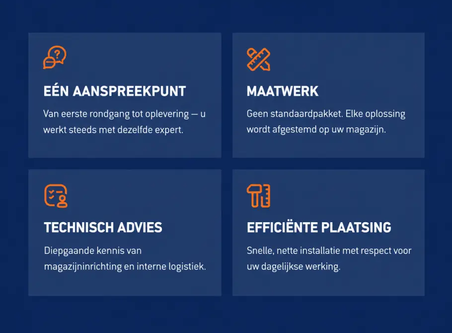 Advice, delivery and installation by MDO Group